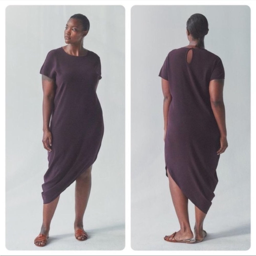 Universal Standard Geneva crepe midi dress S(14/16)